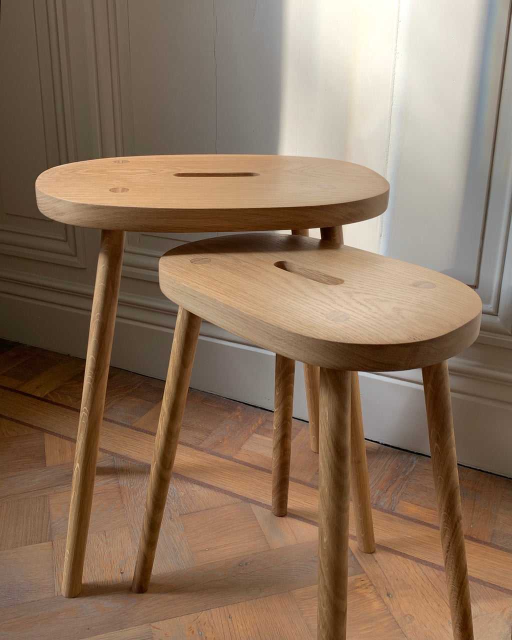Table de chevet “Virginia & Leonard” (paire)