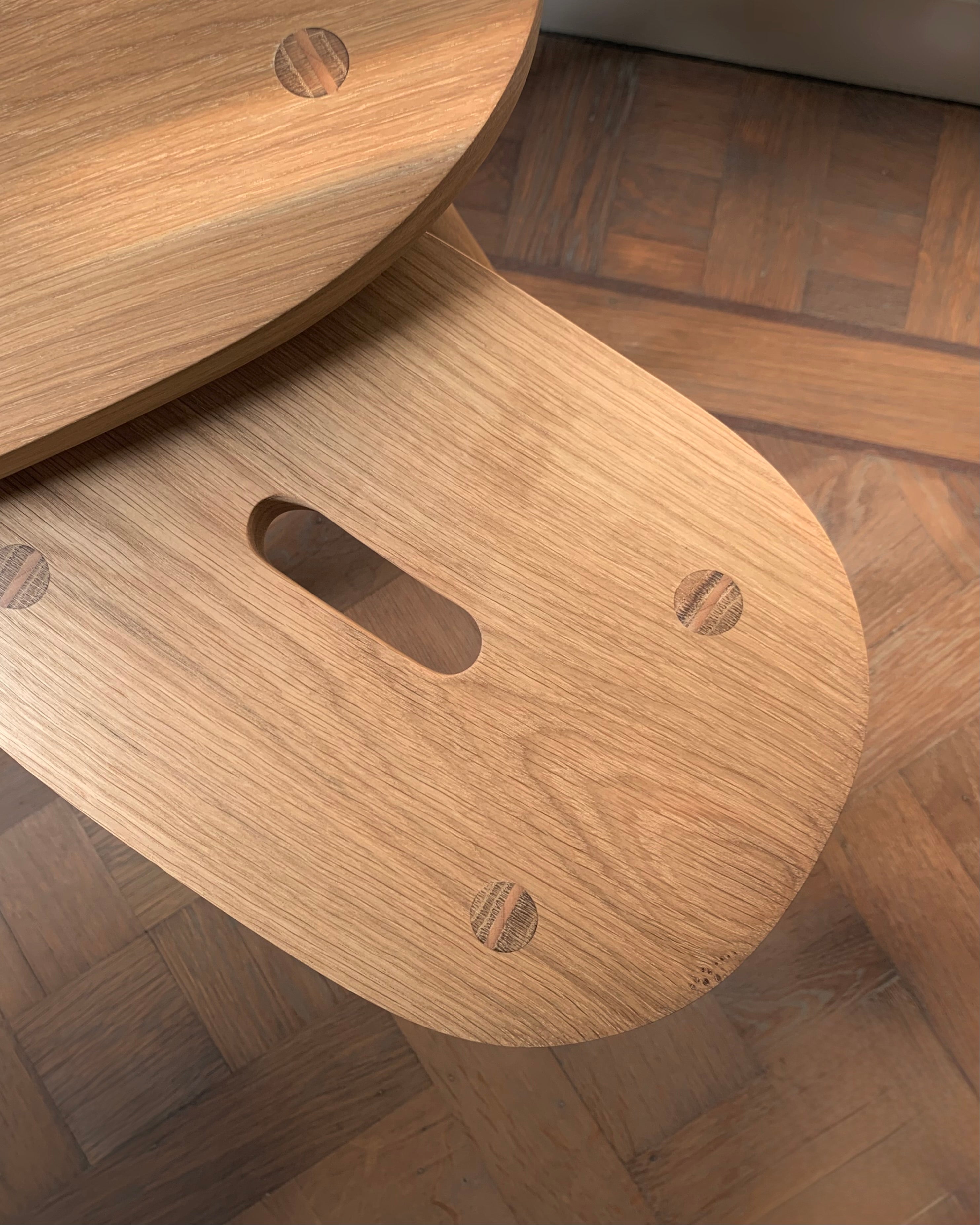 Table de chevet “Virginia & Leonard” (paire)